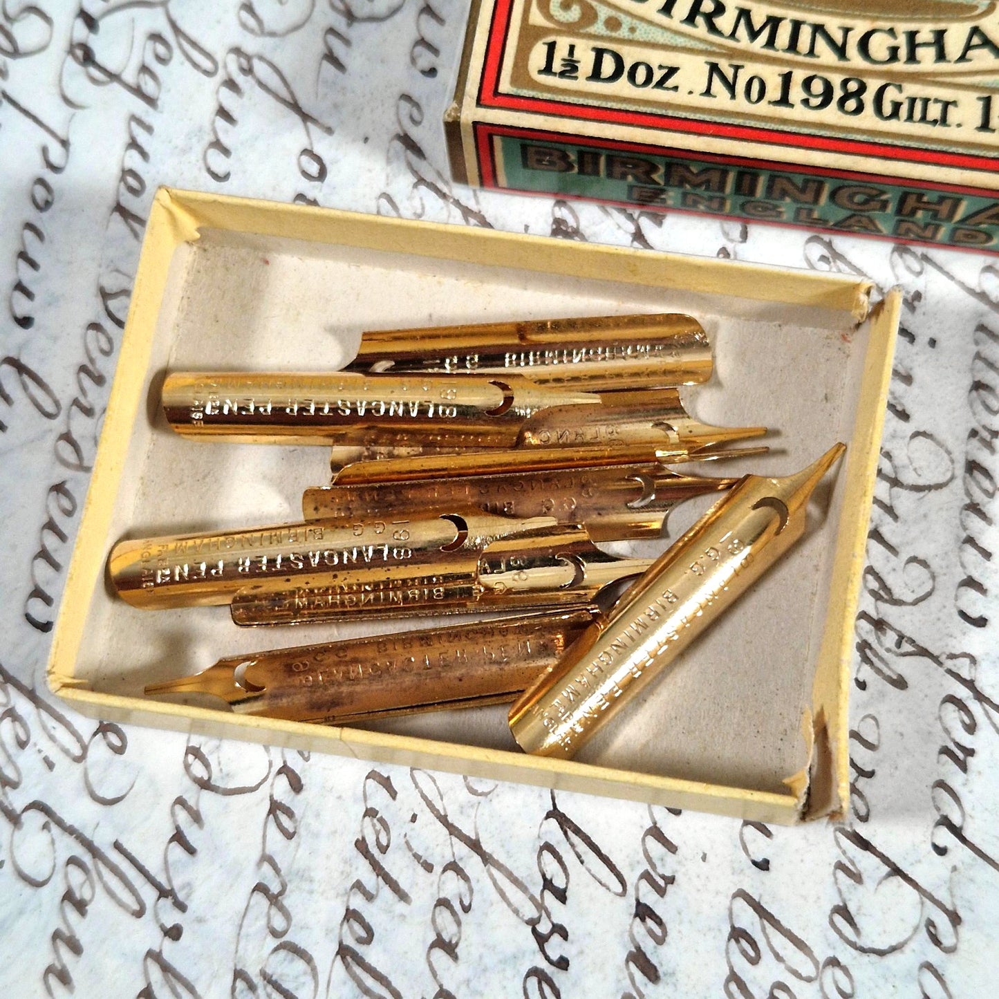 birmingham lancaster pen collectible box
