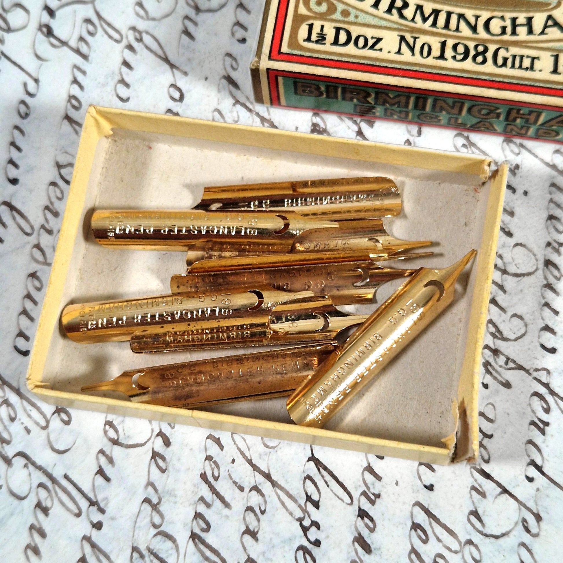 birmingham lancaster pen collectible box