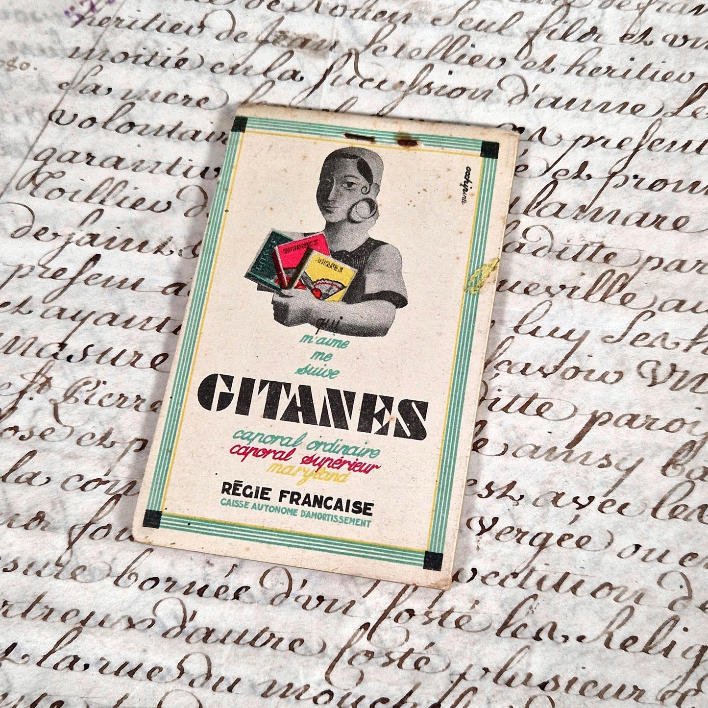 bloc publicitaire coronitas cigares 