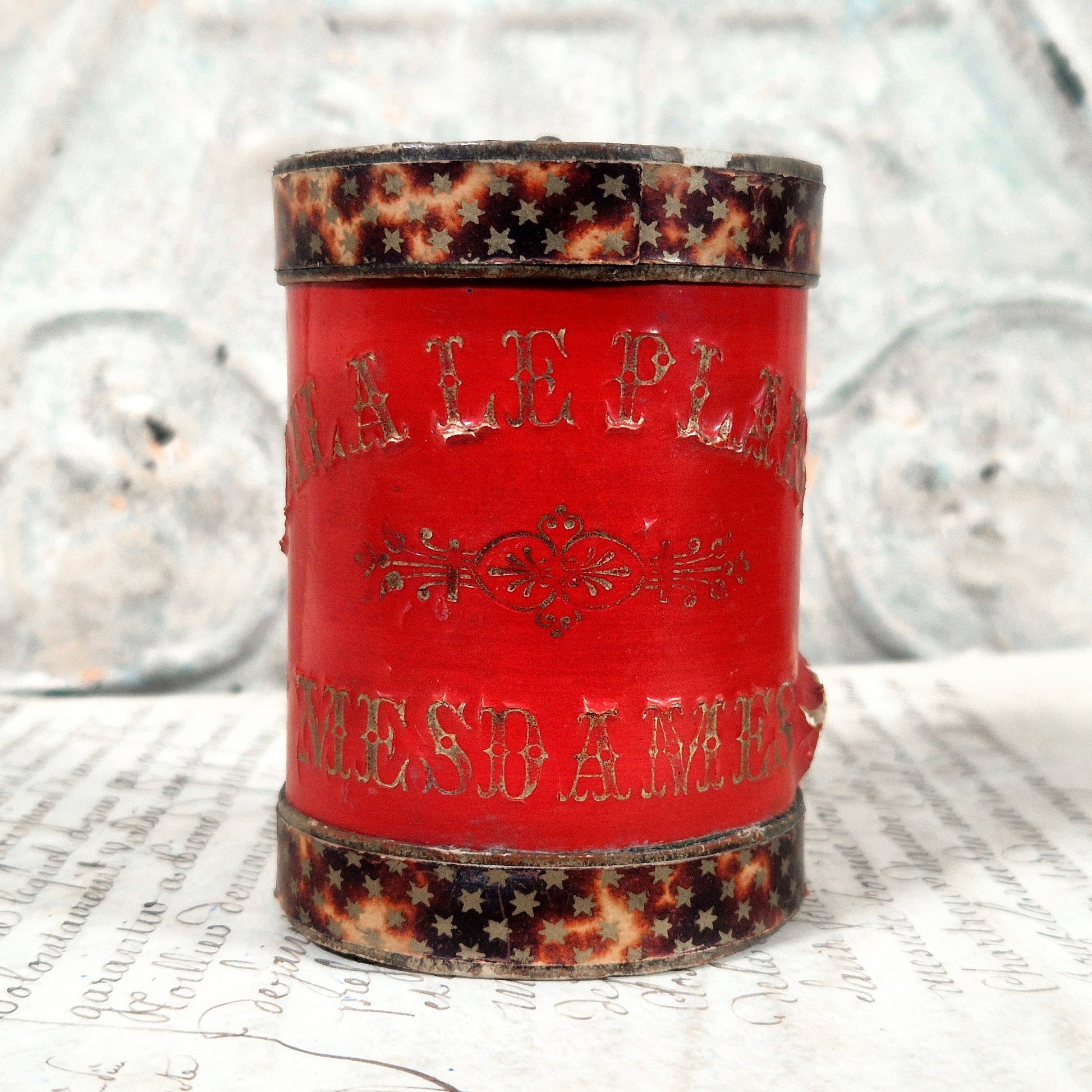 boite a oublies ancienne tirage