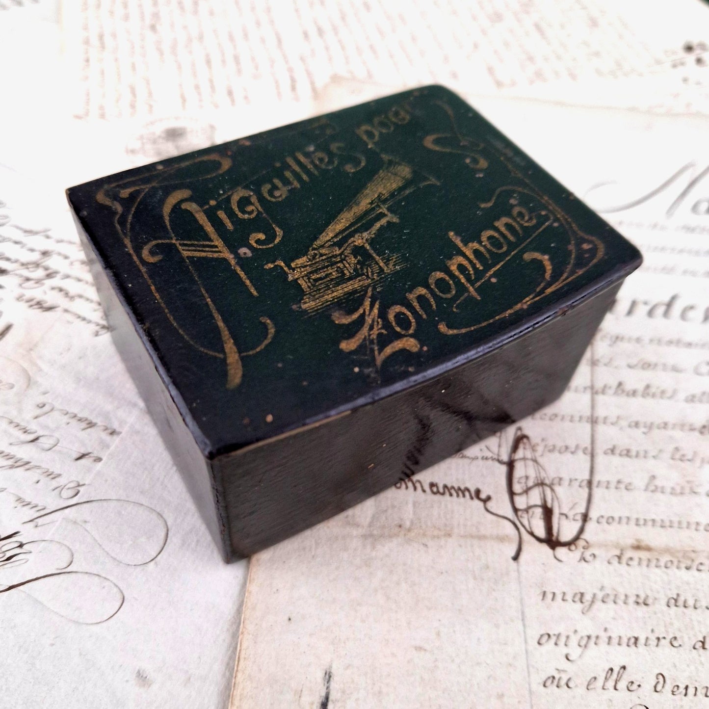 boite aiguilles zonophone