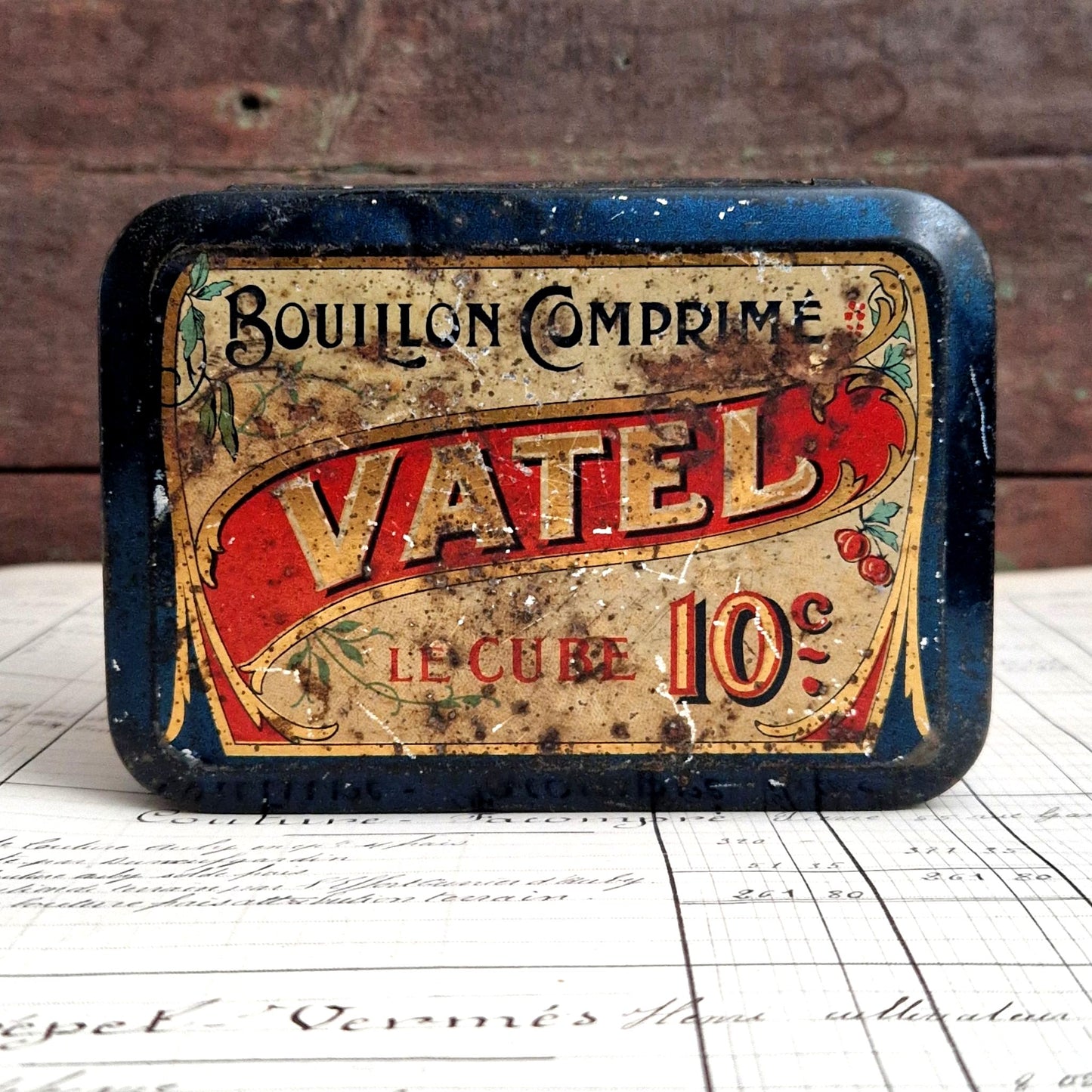 boite alimentaire vatel le cube 10 centimes