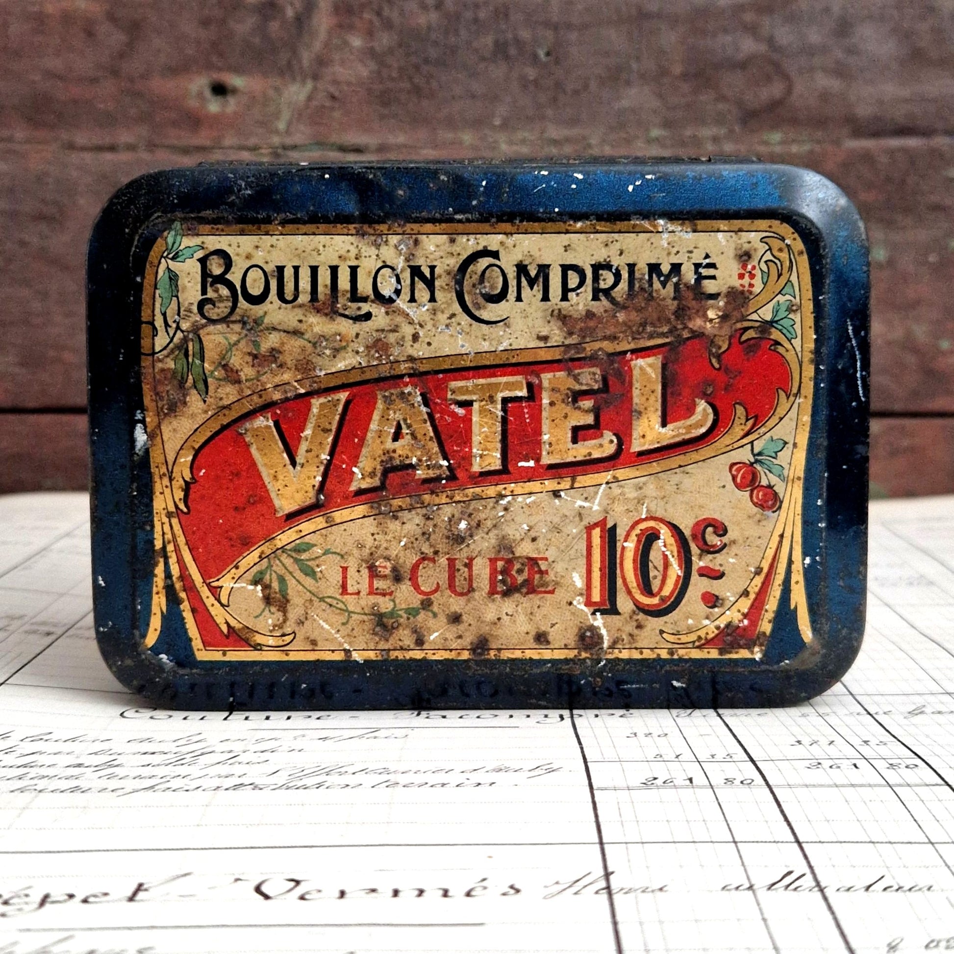 boite alimentaire vatel le cube 10 centimes