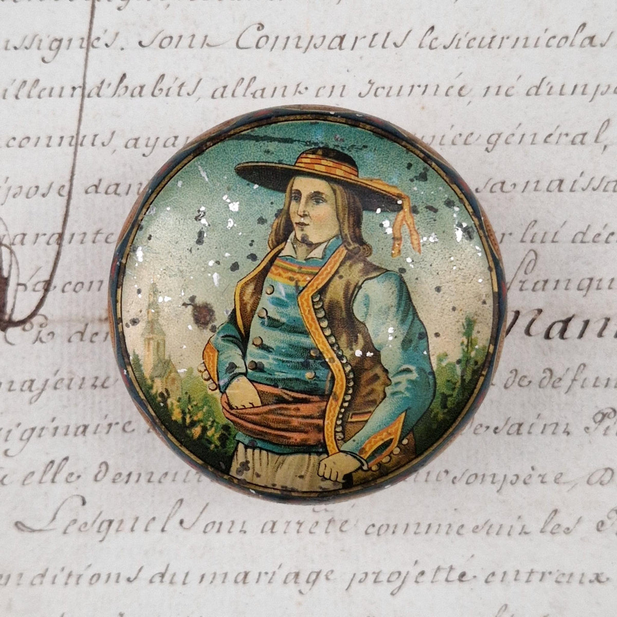 Rare box of "Martel Swiss Confectionery and Sweets"