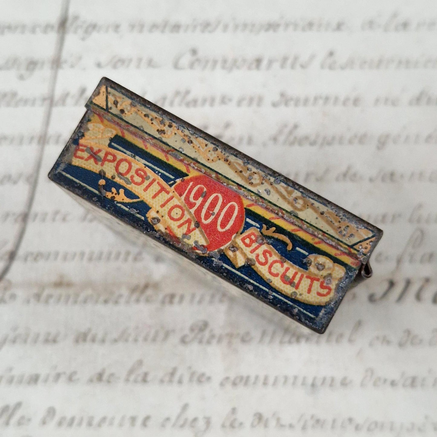 Rare box "Huntley &amp; Palmers - Universal Exhibition 1900"