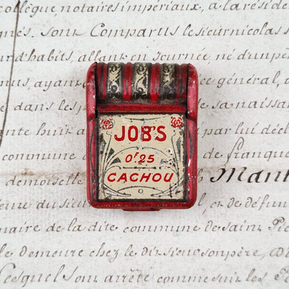 Rare "Job's Cachou" tin – Poitiers, early 20th century