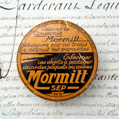 boite ancienne mormitt antiparasitaire