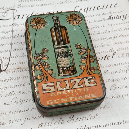 "SUZE - Gentian Aperitif" advertising box