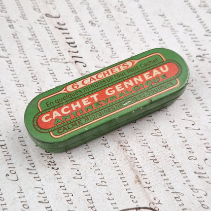 Boîte antinévralgique « Cachet Genneau »