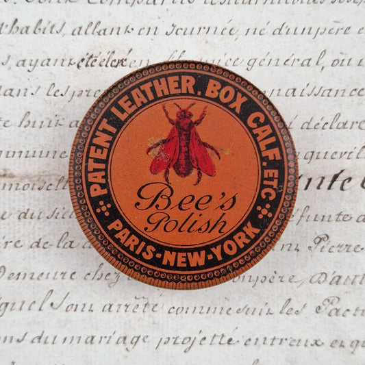 Petite boîte « Bee’s Polish – Paris–New York », Vers 1920