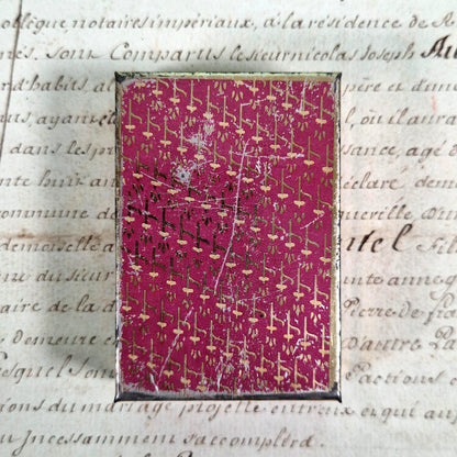 boite belle epoque femme trone illustration