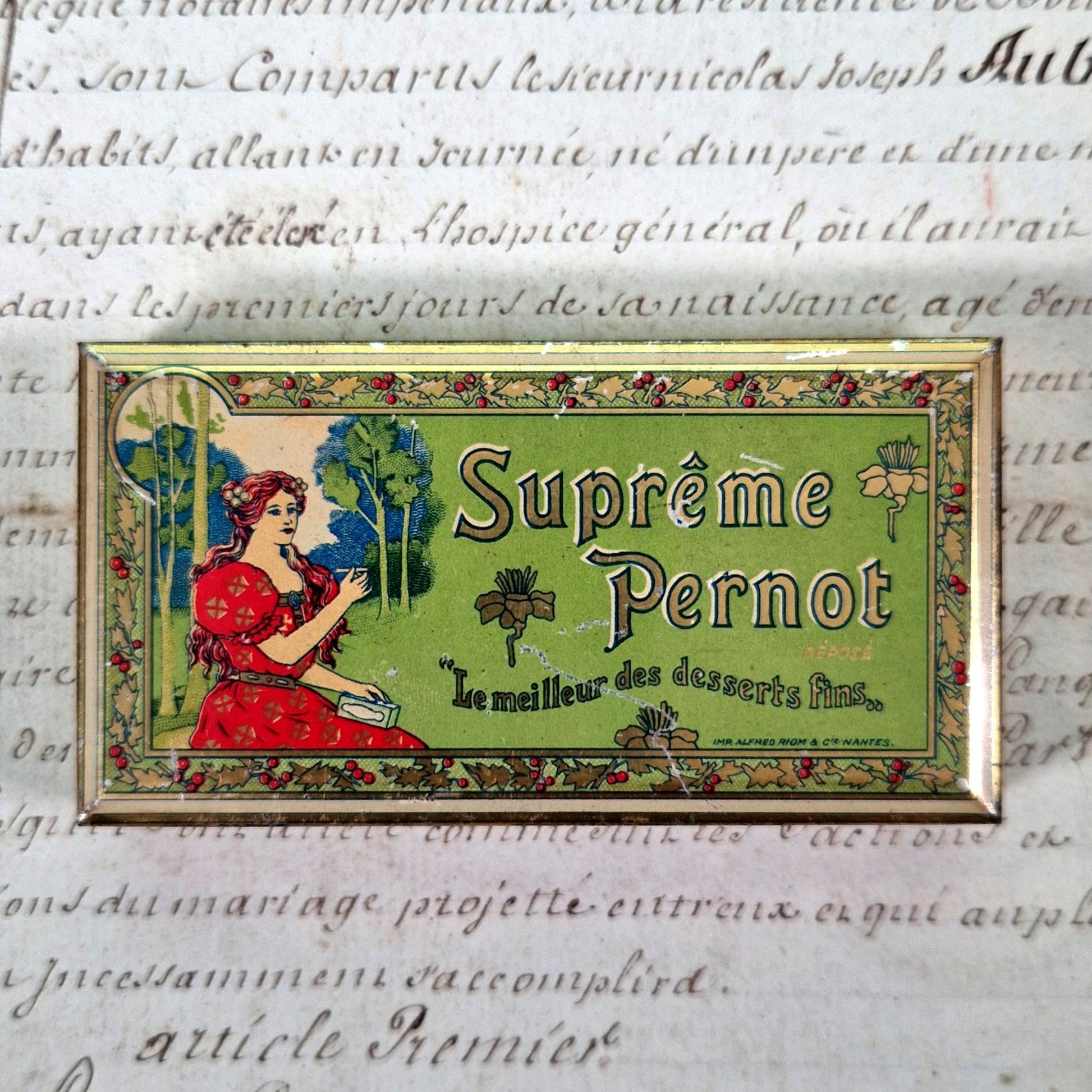 boite biscuit supreme pernot nantes