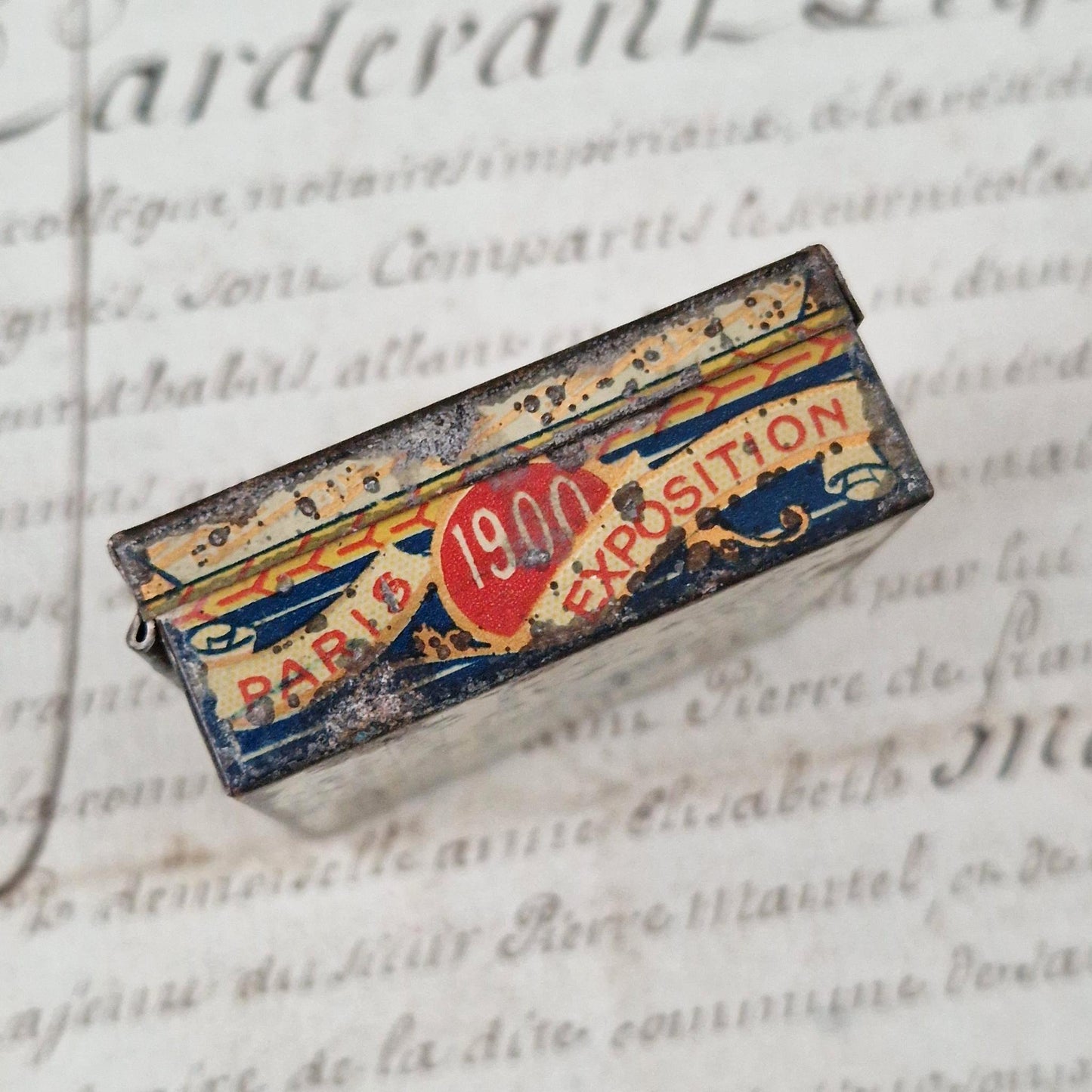 Rare box "Huntley &amp; Palmers - Universal Exhibition 1900"