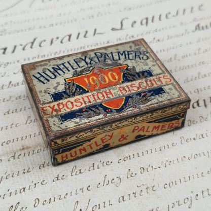 Rare box "Huntley &amp; Palmers - Universal Exhibition 1900"