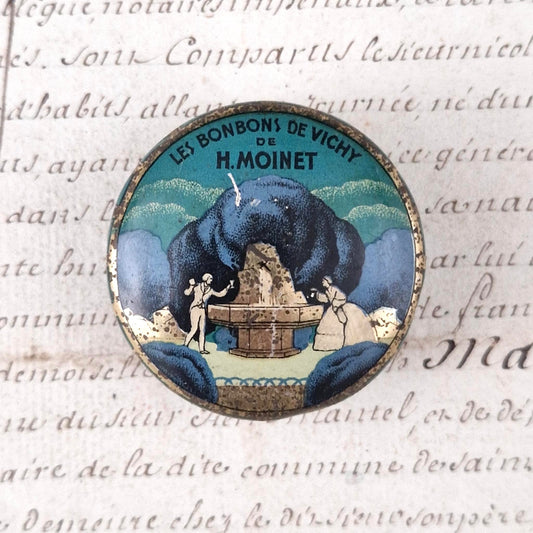 Rare "Vichy Sweets" Box - H. Moinet