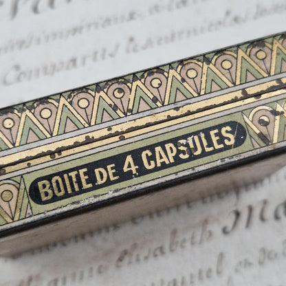 Pharmaceutical box "Purgative capsules with castor oil"