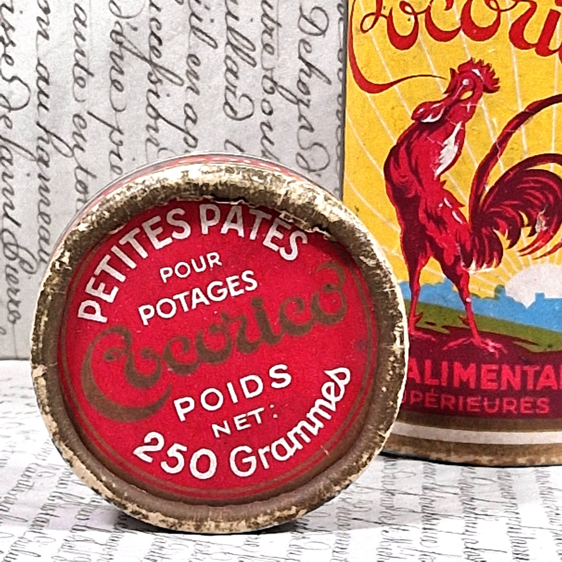 boite carton lithographie publicitaire francaise