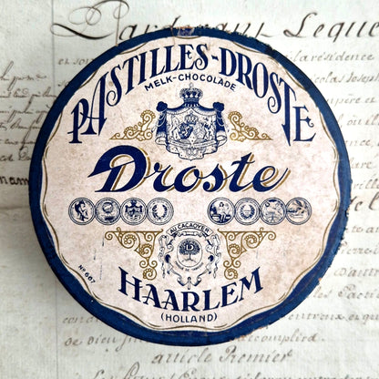 boite chocolat droste carton