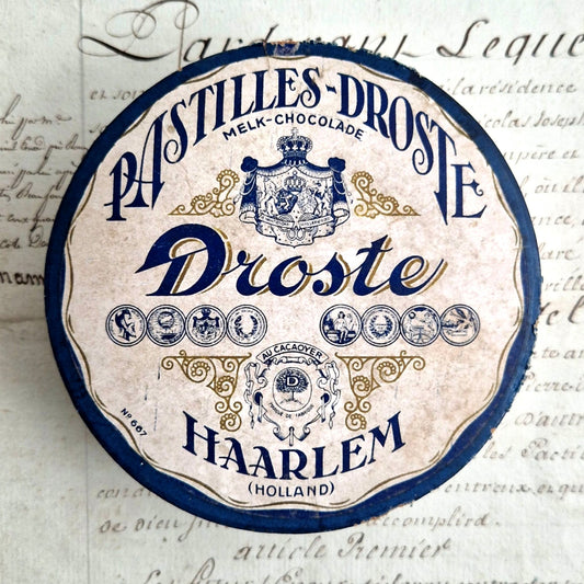 boite chocolat droste carton