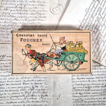 boite chocolat foucher ancienne
