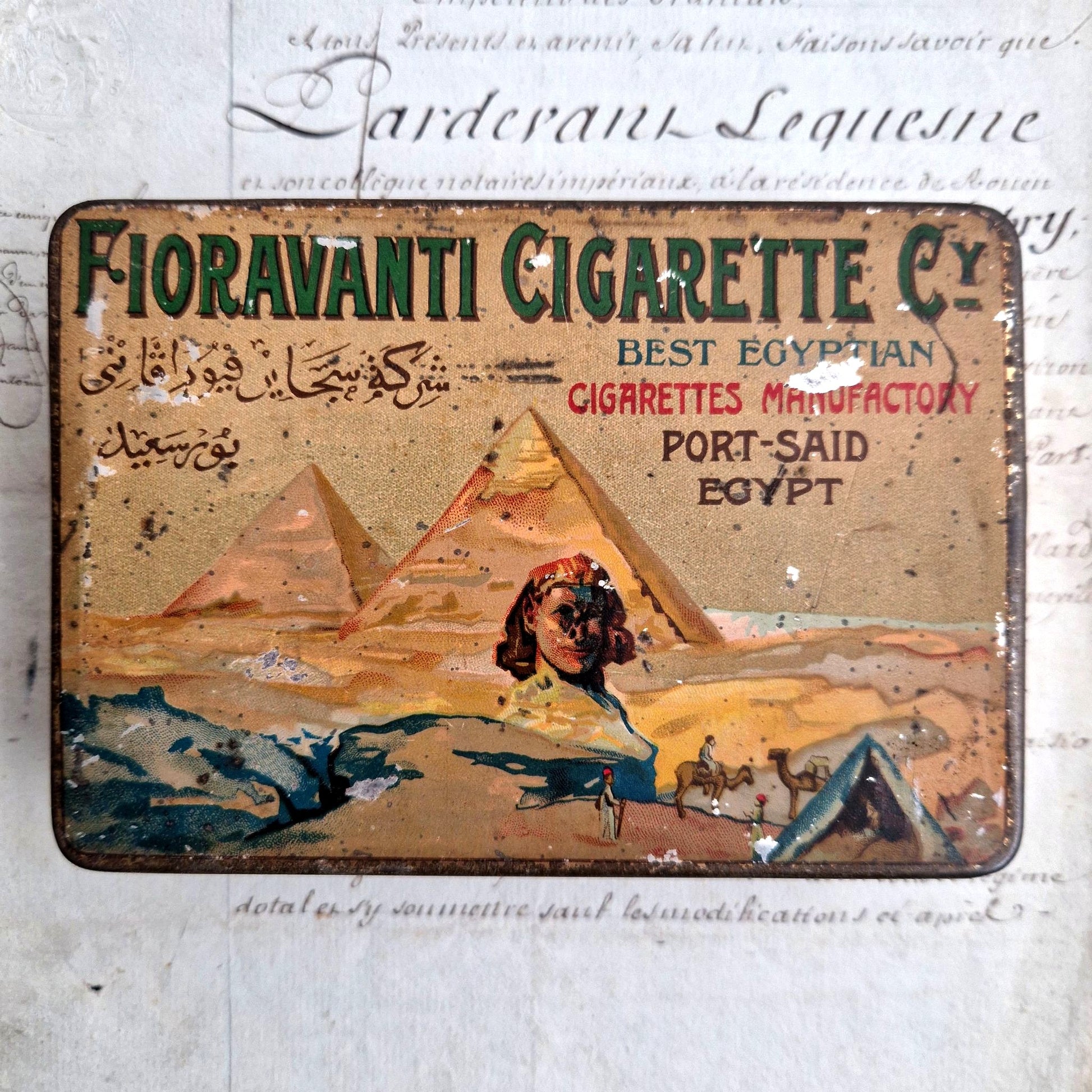 boite cigarettes fioravanti