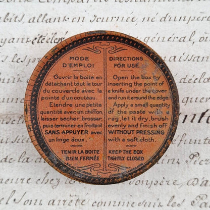 Petite boîte « Bee’s Polish – Paris–New York », Vers 1920