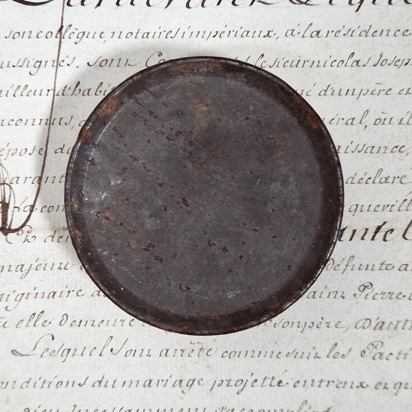 Boîte de cirage américaine « Boston Blacking Leather Polish »