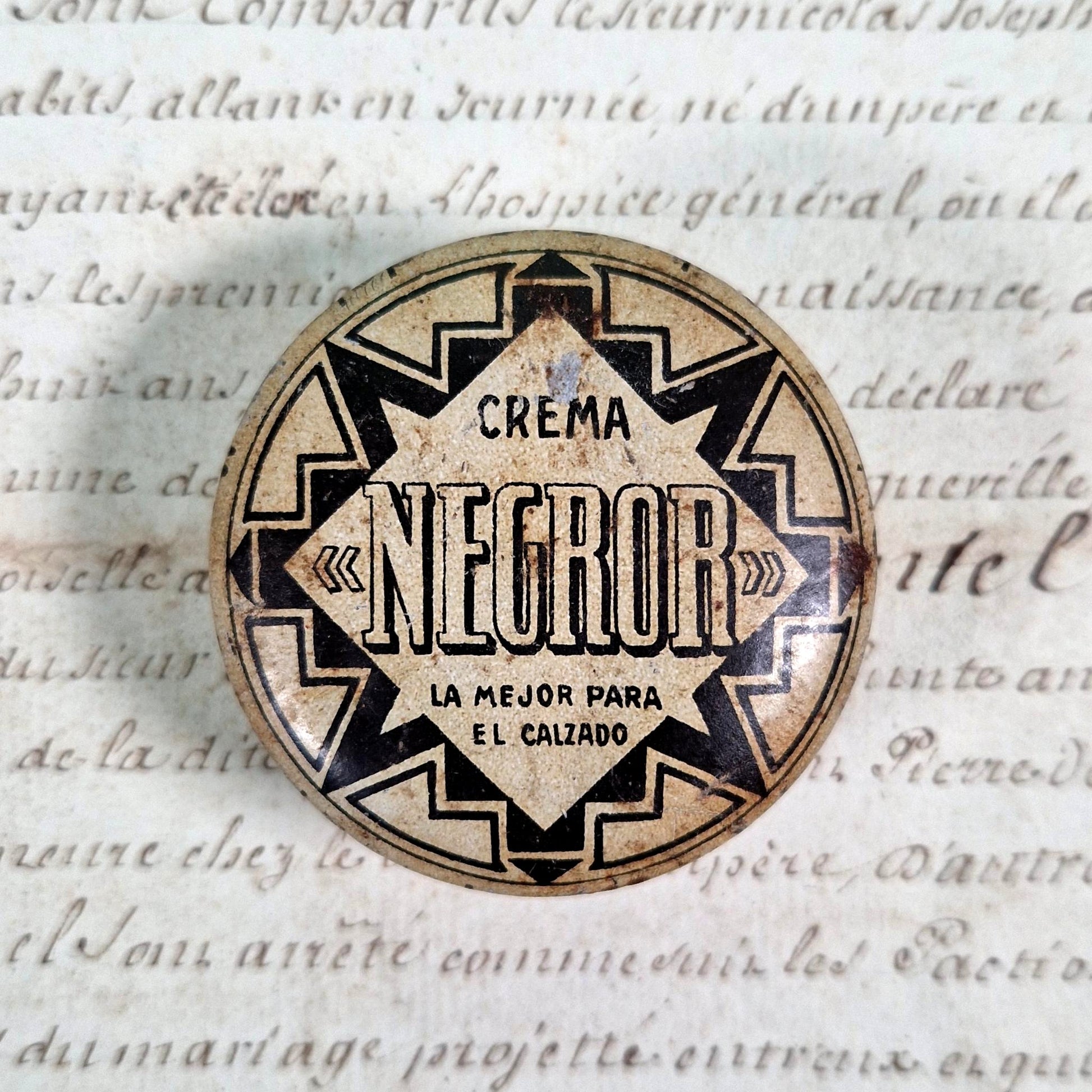 boite cirage espagnole negror barcelone