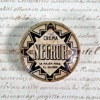 boite cirage espagnole negror barcelone