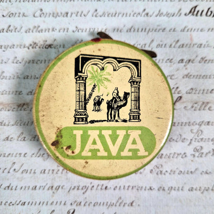 boite cirage java ancienne