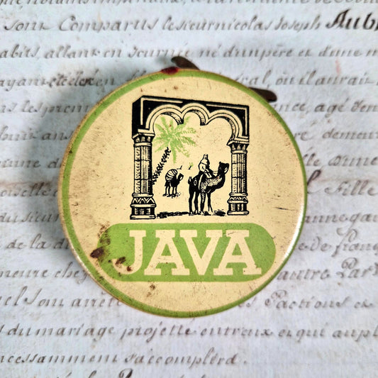 boite cirage java ancienne