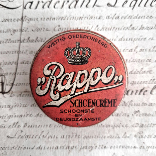 boite cirage rappo schoencreme