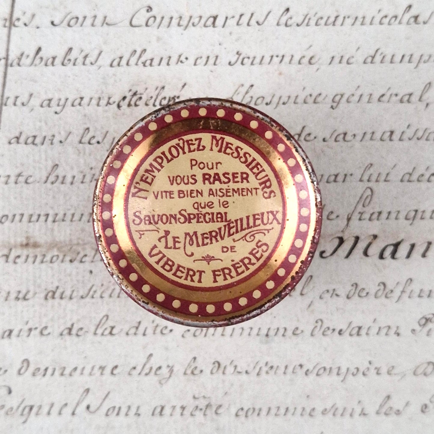 Ancienne boite Vaseline - Parma Violetta - Vibert Frères
