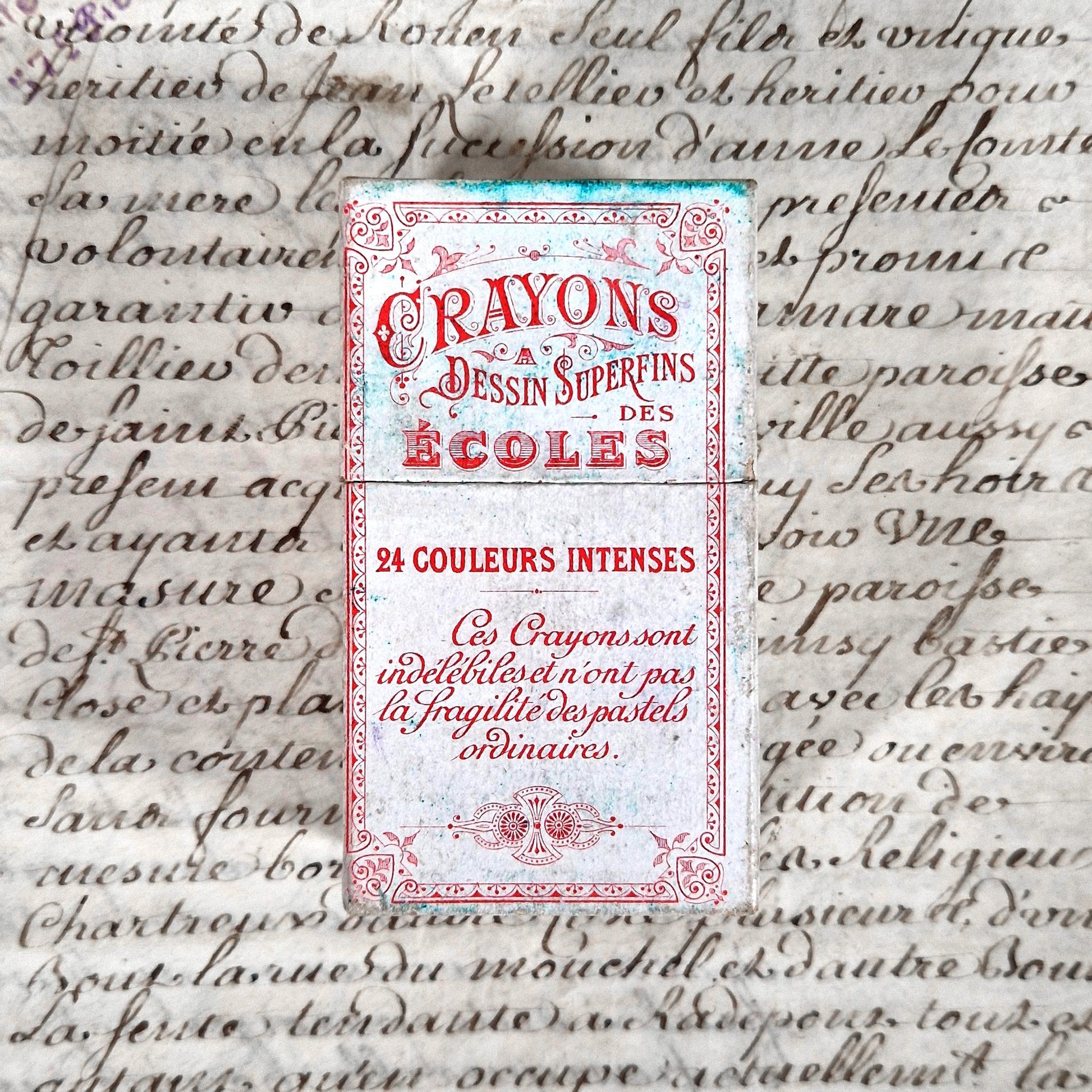 boite crayons anciens raphael