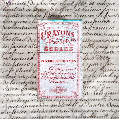 boite crayons anciens raphael