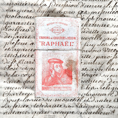 boite crayons collection vintage