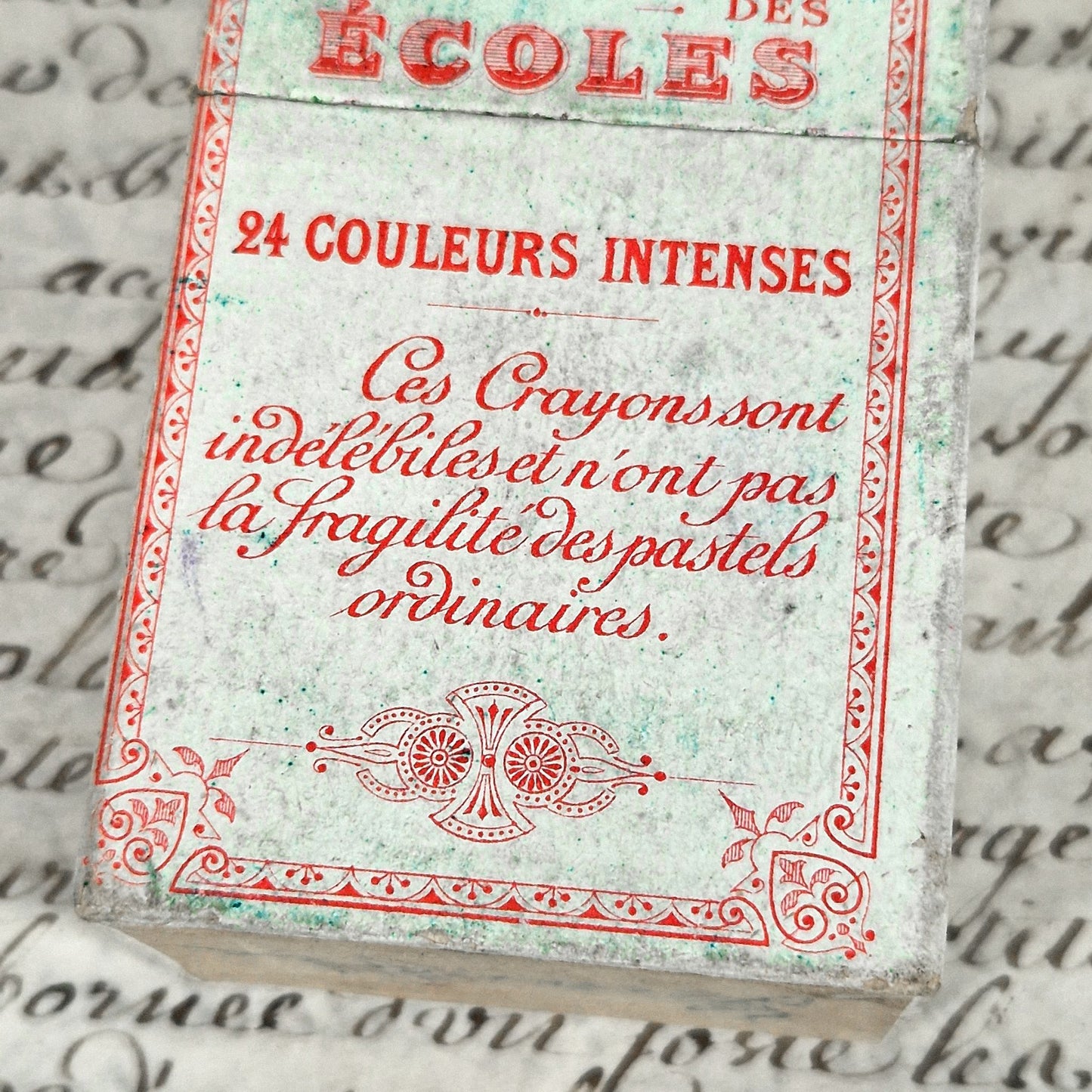 boite crayons de couleur xixe