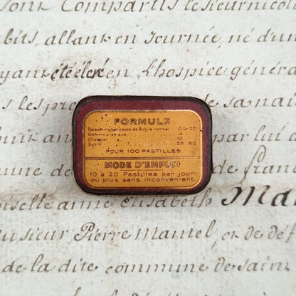 Boîte échantillon « Pastilles Rhodia » - F. Barral, Paris