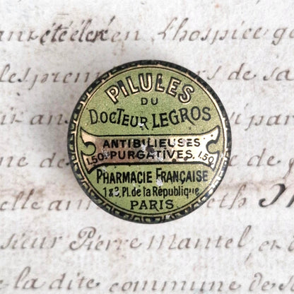 Mini boîte échantillon « Pilules du Docteur Legros »