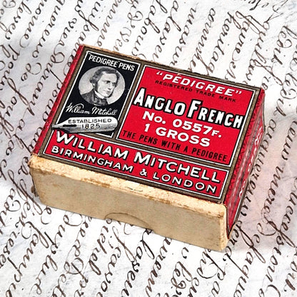 boite ecriture vintage mitchell birmingham
