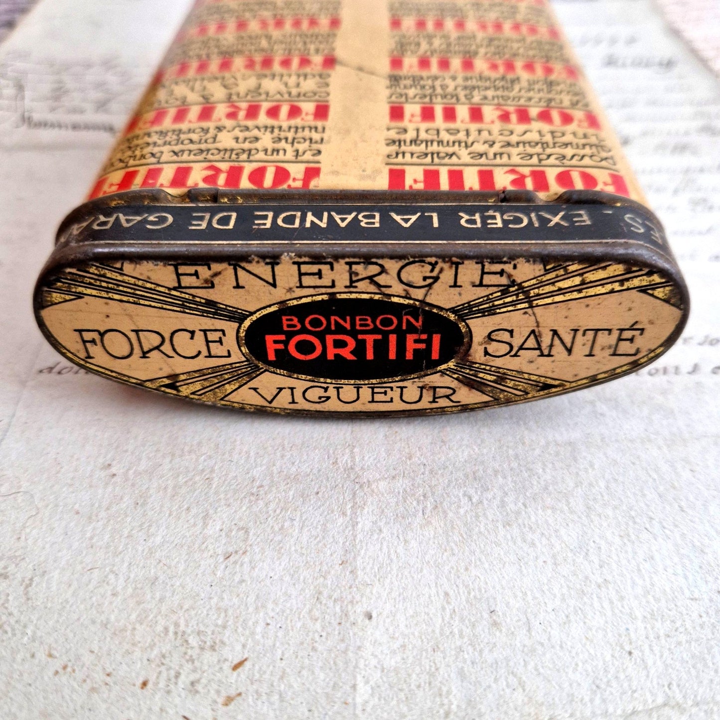 boite fer blanc confiserie fortifi