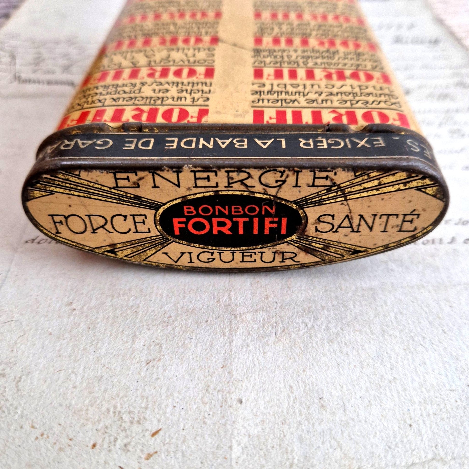 boite fer blanc confiserie fortifi