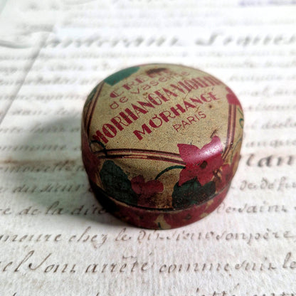 boite fer lithographie creme vaseline ancienne