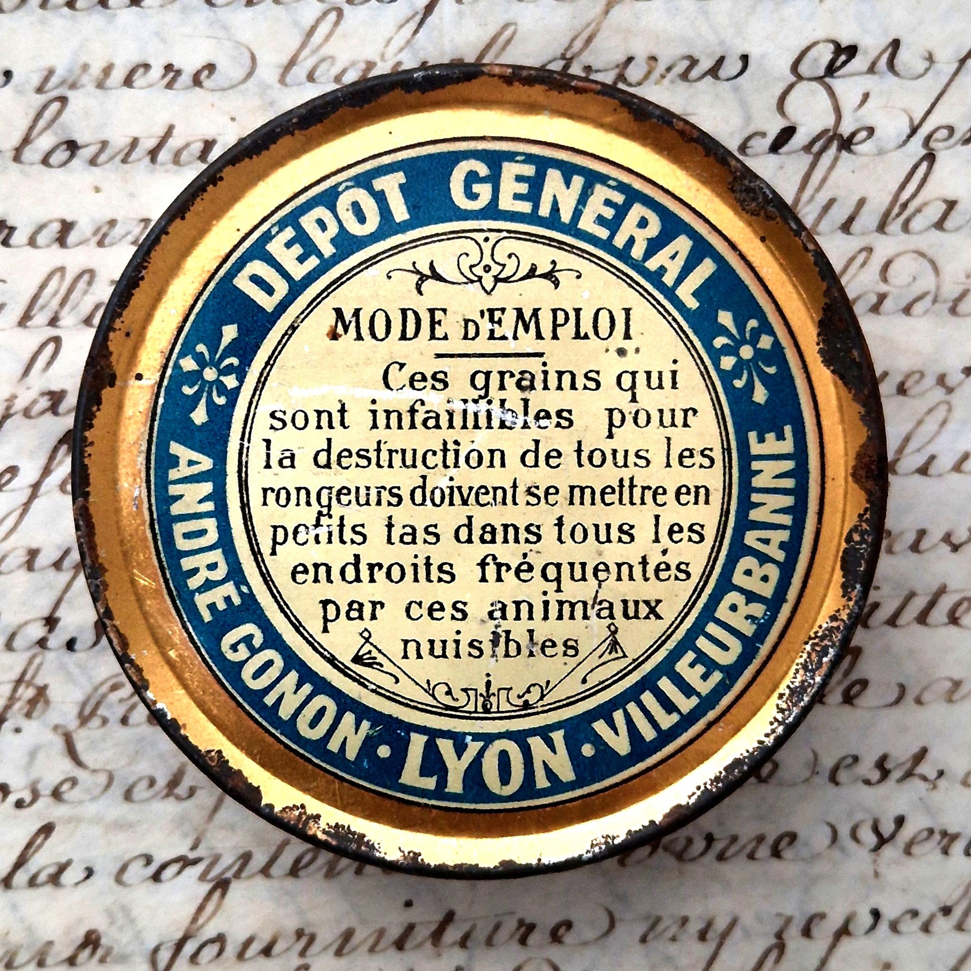 boite grains chat poison