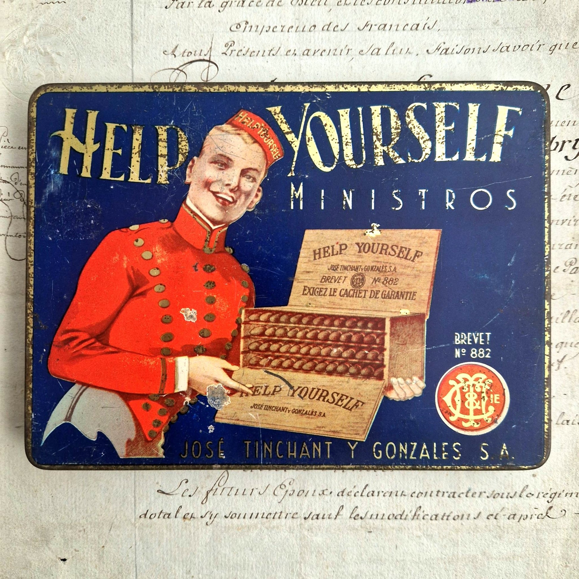 boite help yourself tinchant gonzales