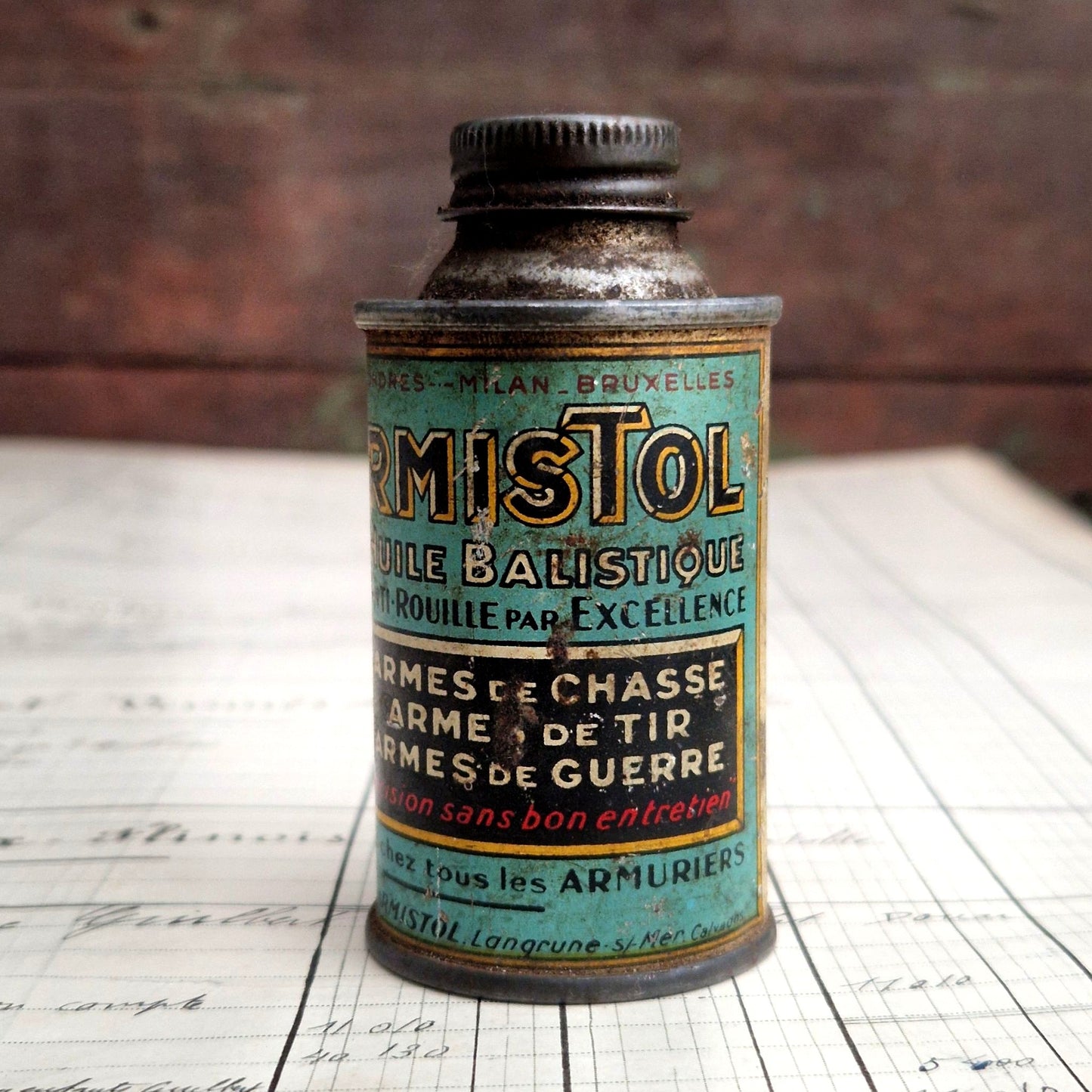 boite huile armistol anti-rouille