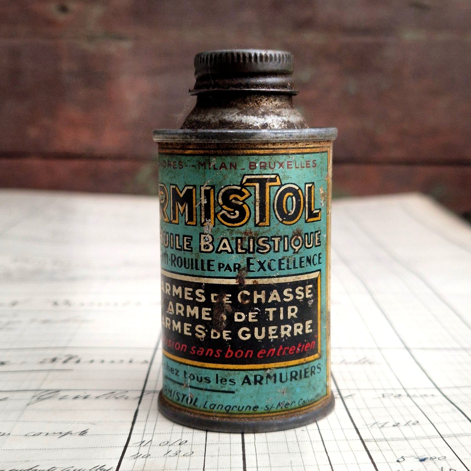 boite huile armistol anti-rouille