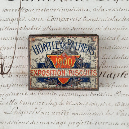 Rare box "Huntley &amp; Palmers - Universal Exhibition 1900"