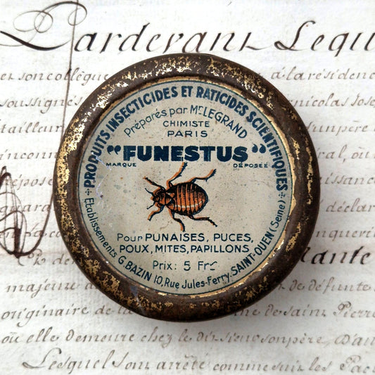 boite insecticide ancienne funestus