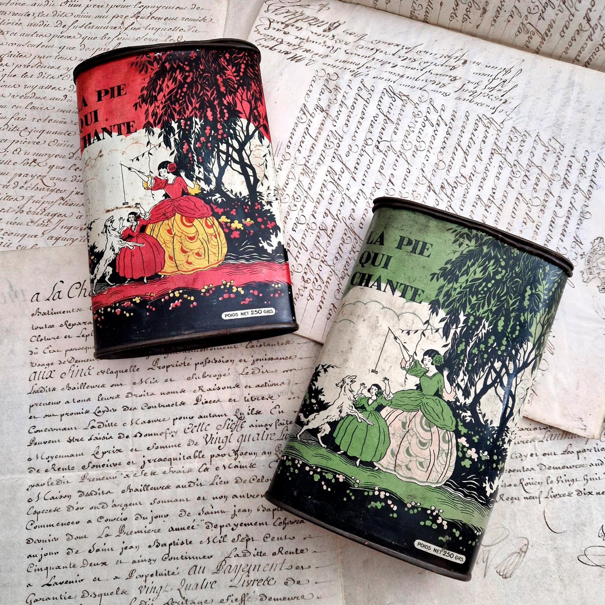 boite la pie qui chante ancienne